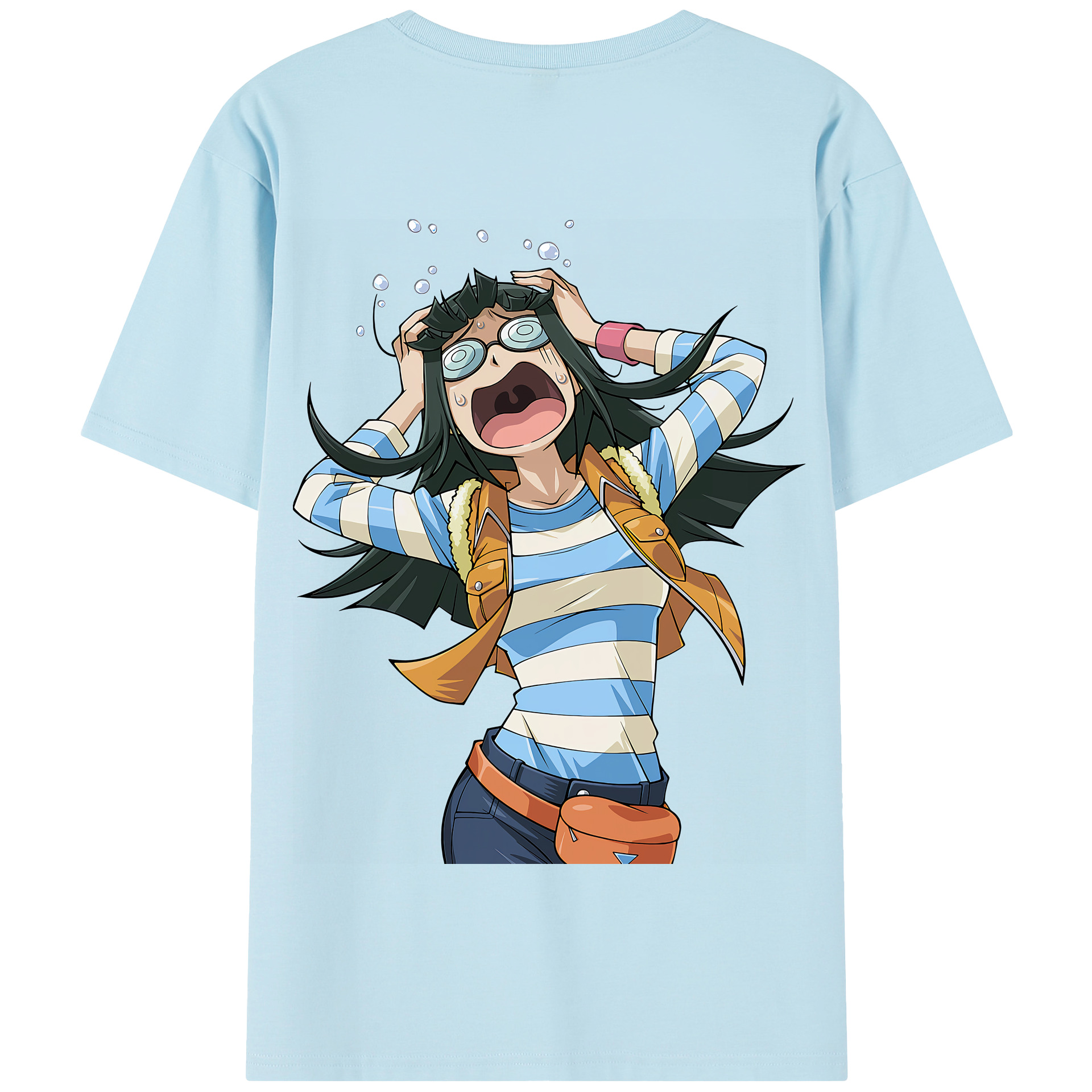 （画像用） 遊☆戯☆王 Yu-Gi-Oh! 綿100％半袖Tシャツ（背面プリント）